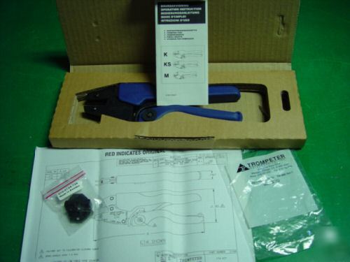 New trompeter CT4 crimping tool for coax cable 