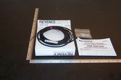 Keyence em-005 proximity sensor