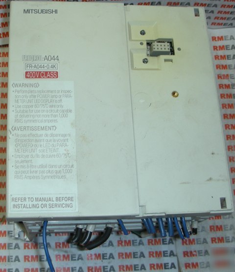 Mitsubishi frequel A044 fr-A044-.04K-ul 1/2HP 380/480V 