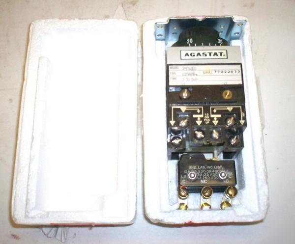 New agastat timing time delay timing relay 7000 series