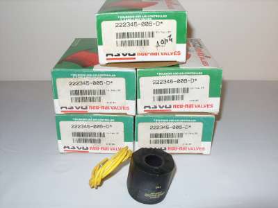 New asco mp-c-077 coil in box lot of 5