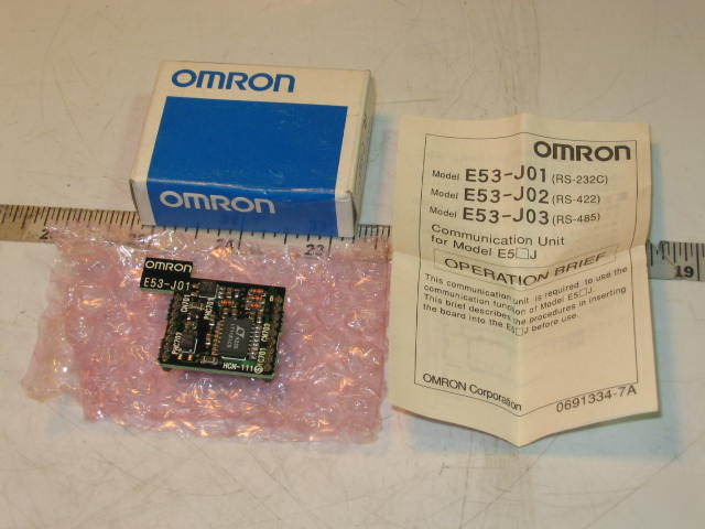 New omron pc board communications unit E53-J01