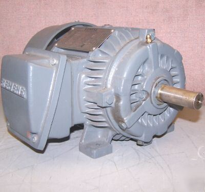 New siemens 2 hp severe duty ac electric motor 145T fr