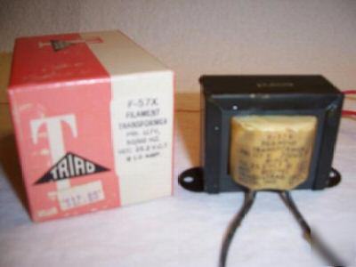 New triad f-57X filament transformer ( in box)