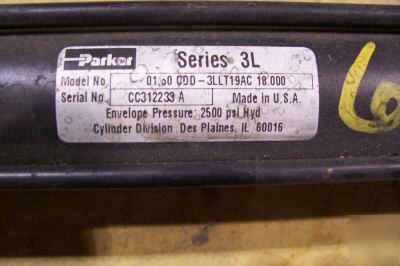 Parker cylinder series 3L 01.50 cdd-3LLT19AC 18.00 
