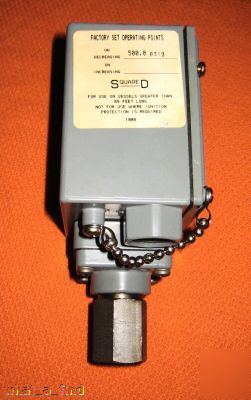 Square d 9012-gcw-1 pressure control switch GCW1 used