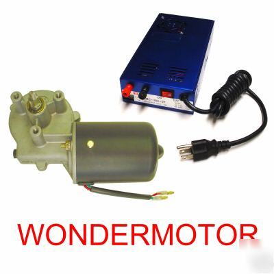 115V 230V 24VDC gear motor reversible gearmotor 50 rpm