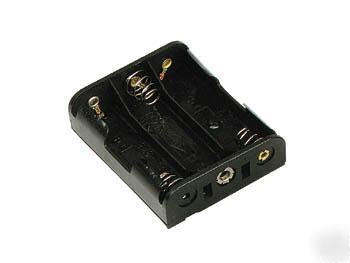 3 x aa battery holder - great for science projects