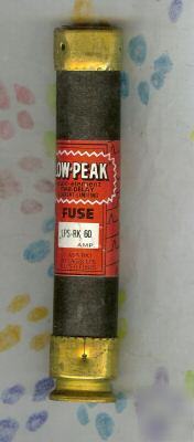 New bussmann lps-rk-60 low peak fuse RK1 LPSRK60