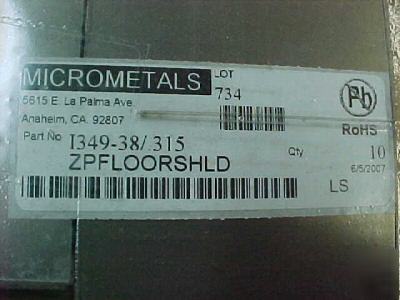 New micrometals floor shield ferrite tiles (20) 