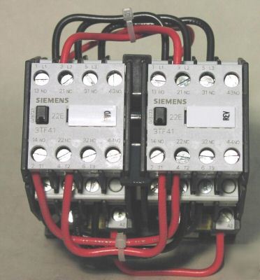 New siemens CRL0F4122K6 reversing contactor 3P/20AMP 