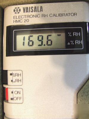 Vaisala electronic rh calibrator with carrying case 