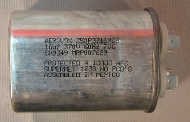  forex run capacitor 10 uf x 370 v 60 hz hvac 
