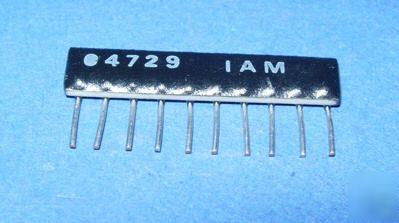 10-pin sip IAM1829G resistor network lot of 1000 pcs