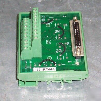 Allen bradley 1771-RT44A termination panel 1771RT