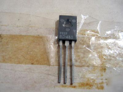 BD433 sgs 4A 36W power silicon transistor ~BD441 2N5192