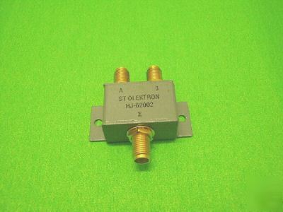 3X rf power divider 0.05-2GHZ st olektron, sma