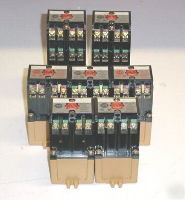 Allen bradley 700 type p direct drive ac relay 8 poles