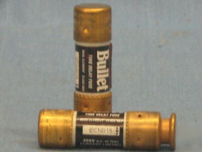 Bullet time delay fuse 15A 250V ECNR15 frn-r-15 1A695