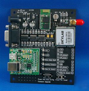 Mini usb & bluetooth interface gps module demo board