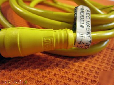 New aec h-4552-m cordset proximity sensor wire H4552M