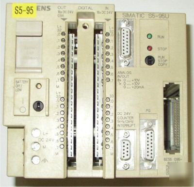 Siemens S5-95U 6ES5 095-8MA03 6ES5095-8MA03 6ES5095