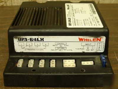 Whelen ups-64 lx power supply 1 ea