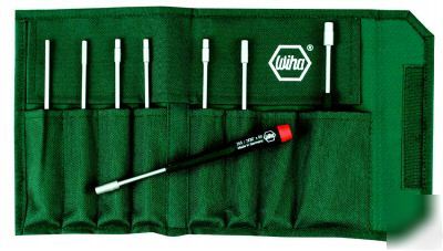 Wiha 8 pc metric precision nutdriver set 26598