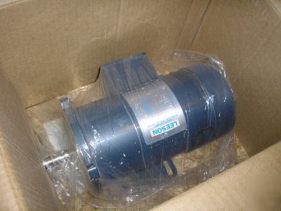 Leeson 1/2 hp dc motor C42D17FK1C cat. no. 098000.00