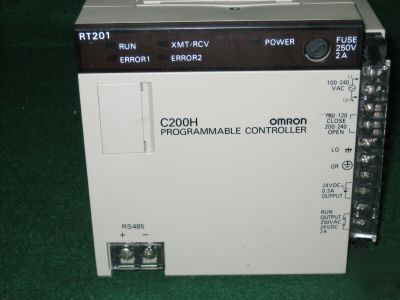Omron C200H programmable controller C200H-RT201