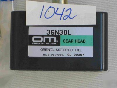 Oriental motor gearhead 3GN30L