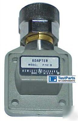 06-02158 hp/agilent P281B waveguide adapter apc-7 wr-62