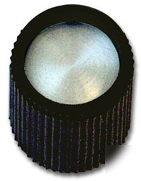 Control panel knob 075 black gloss d-shaft knobs 50 pc.