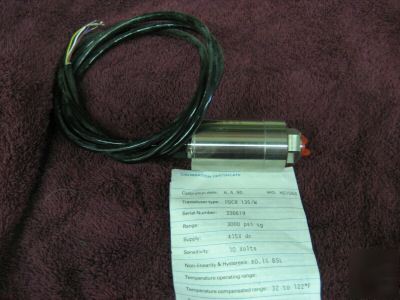 Druck transducer pdcr 135/w range 3000 psi