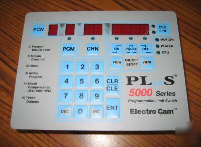 Electro cam ps-5111-10-P08 programmable limit switch
