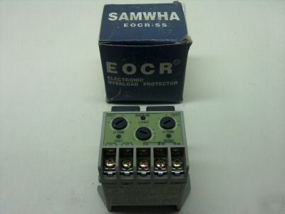 Eocr-ss electronic overload relay samwha type 05N 220