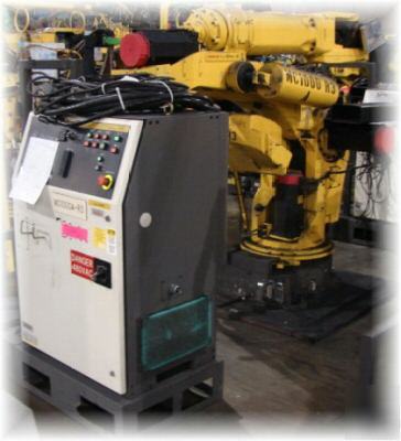 Fanuc s 420 s-420 iw robot w/ rj-2 rj 2 controls used