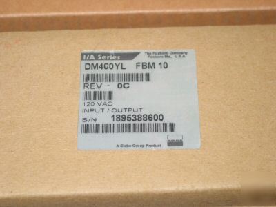 Foxboro DM400-yl intrinsically safe module assembly 