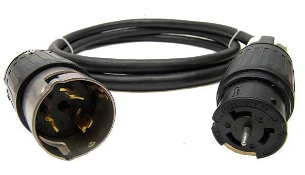 Hubbell cs-8165C/8164C twist lock connector 50A 480 vac