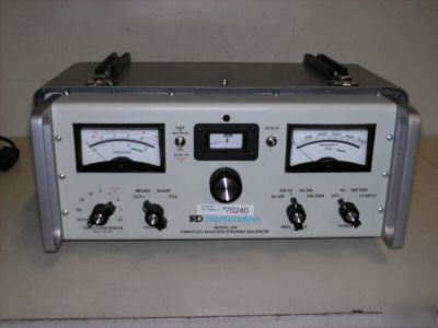 Ird mechanalysis model 350 vibration analyzer/balancer