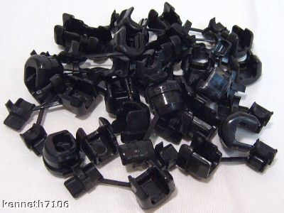 Lot of 25 heyco 6N3-4 strain relief bushing grommets fs