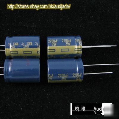 New 16PCS 2200UF 35V panasonic fc audio capacitors 