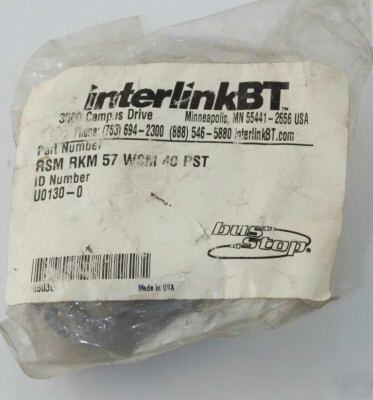 New interlinkbt connector sm rkm 57 wsm 40 surplus see