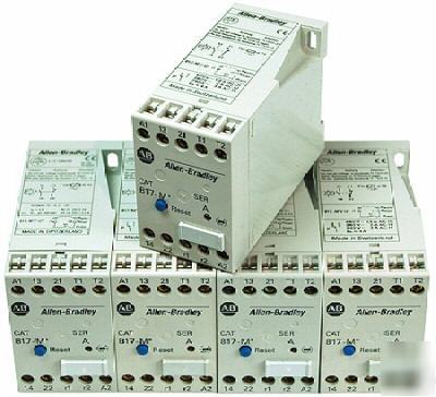 New set of 5 allen bradley thermistor protection relays, 