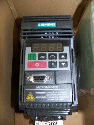 New siemens micromaster 6SE9212-1CA40 MM37/2 drive 