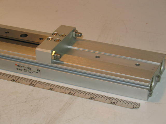 New smc pneumatic air table slide MXW16-200B