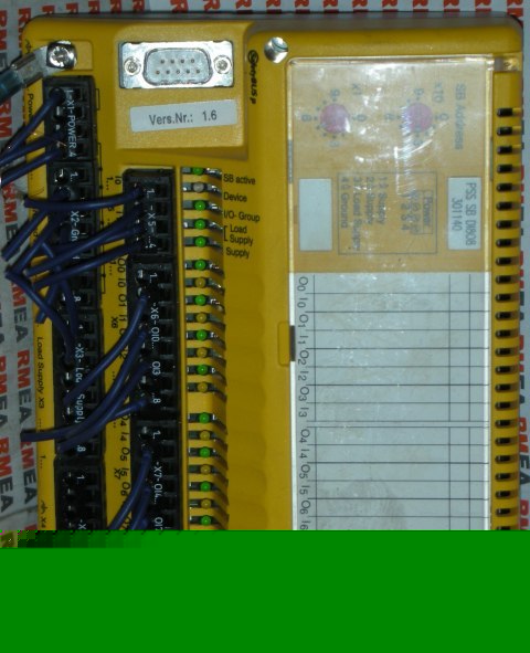 Pilz safetybus pss sb DI808 load supply connection box
