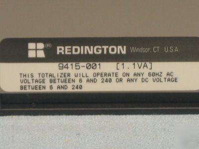 Redington totalizing counter 9415-001