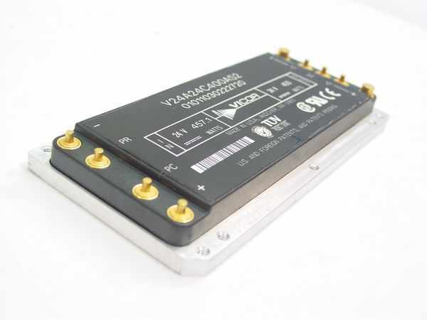 Vicor V24A24C400AS2 microram dc-dc filter module ripple