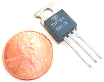 Transistor ~ TIP29A ~ 1 amp 60V TO220 ~ npn (5)